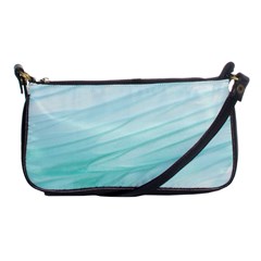 Blue Texture Seawall Ink Wall Painting Shoulder Clutch Bags by Nexatart