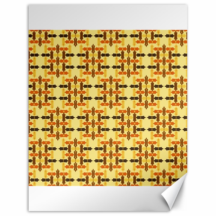 Ethnic Traditional Vintage Background Abstract Canvas 18  x 24  