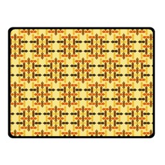 Ethnic Traditional Vintage Background Abstract Double Sided Fleece Blanket (small)  by Nexatart