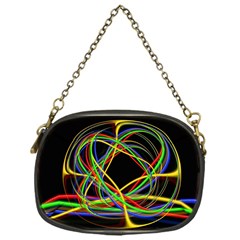 Ball Abstract Pattern Lines Chain Purses (one Side)  by Nexatart