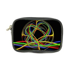 Ball Abstract Pattern Lines Coin Purse by Nexatart