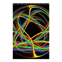 Ball Abstract Pattern Lines Shower Curtain 48  X 72  (small)  by Nexatart