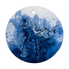 Water Nature Background Abstract Ornament (round) by Nexatart