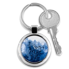 Water Nature Background Abstract Key Chains (round)  by Nexatart