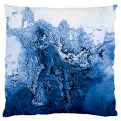 Water Nature Background Abstract Large Cushion Case (one Side) by Nexatart