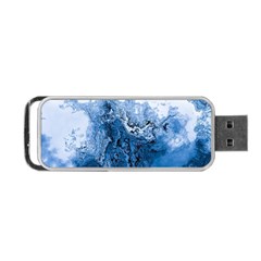 Water Nature Background Abstract Portable Usb Flash (two Sides) by Nexatart