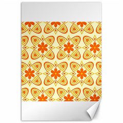 Background Floral Forms Flower Canvas 20  X 30   by Nexatart