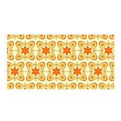 Background Floral Forms Flower Satin Wrap by Nexatart