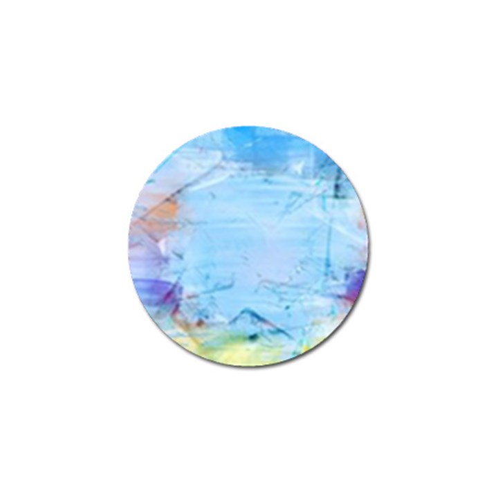 Background Art Abstract Watercolor Golf Ball Marker