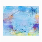 Background Art Abstract Watercolor Small Glasses Cloth Front