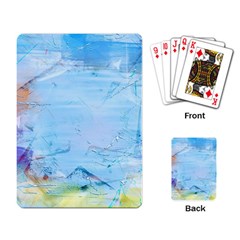 Background Art Abstract Watercolor Playing Card