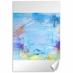 Background Art Abstract Watercolor Canvas 24  x 36 