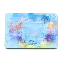 Background Art Abstract Watercolor Small Doormat 