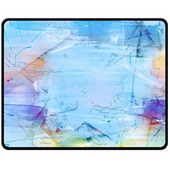 Background Art Abstract Watercolor Fleece Blanket (Medium) 