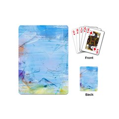 Background Art Abstract Watercolor Playing Cards (Mini) 