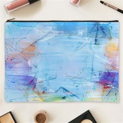 Background Art Abstract Watercolor Cosmetic Bag (XXXL) 