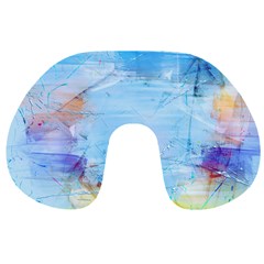 Background Art Abstract Watercolor Travel Neck Pillows