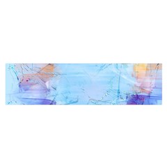 Background Art Abstract Watercolor Satin Scarf (Oblong)