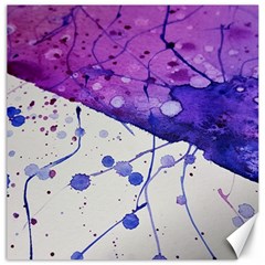 Art Painting Abstract Spots Canvas 12  X 12   by Nexatart