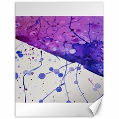 Art Painting Abstract Spots Canvas 12  X 16   by Nexatart