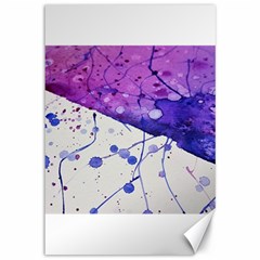 Art Painting Abstract Spots Canvas 12  X 18   by Nexatart