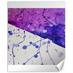 Art Painting Abstract Spots Canvas 16  X 20   by Nexatart