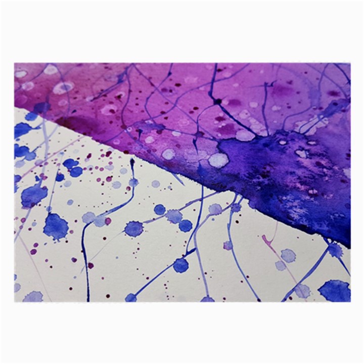 Art Painting Abstract Spots Large Glasses Cloth (2-Side)