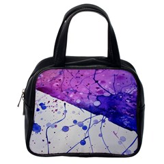 Art Painting Abstract Spots Classic Handbags (one Side) by Nexatart