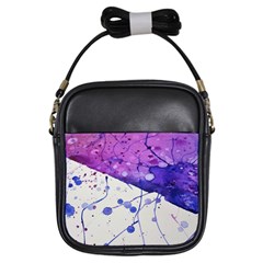 Art Painting Abstract Spots Girls Sling Bags by Nexatart