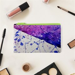 Art Painting Abstract Spots Cosmetic Bag (xs) by Nexatart