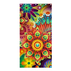 Colorful Abstract Background Colorful Shower Curtain 36  X 72  (stall)  by Nexatart