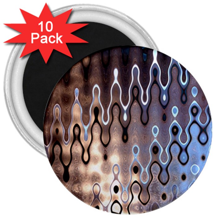 Wallpaper Steel Industry 3  Magnets (10 pack) 