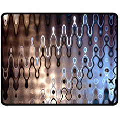 Wallpaper Steel Industry Fleece Blanket (medium)  by Nexatart