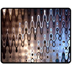 Wallpaper Steel Industry Double Sided Fleece Blanket (medium)  by Nexatart