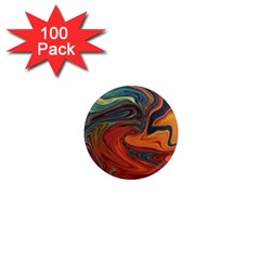 Creativity Abstract Art 1  Mini Magnets (100 Pack)  by Nexatart