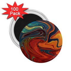 Creativity Abstract Art 2 25  Magnets (100 Pack)  by Nexatart