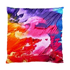 Abstract Art Background Paint Standard Cushion Case (two Sides) by Nexatart