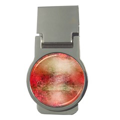 Background Art Abstract Watercolor Money Clips (round)  by Nexatart