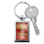 Background Art Abstract Watercolor Key Chains (Rectangle)  Front