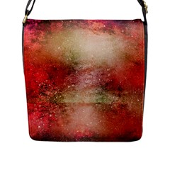 Background Art Abstract Watercolor Flap Messenger Bag (l)  by Nexatart