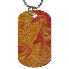 Texture Pattern Abstract Art Dog Tag (one Side) by Nexatart