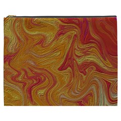 Texture Pattern Abstract Art Cosmetic Bag (xxxl)  by Nexatart