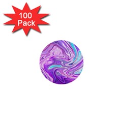 Abstract Art Texture Form Pattern 1  Mini Buttons (100 Pack)  by Nexatart