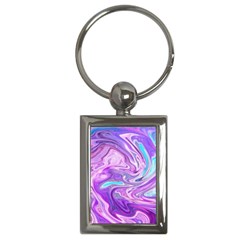 Abstract Art Texture Form Pattern Key Chains (rectangle)  by Nexatart