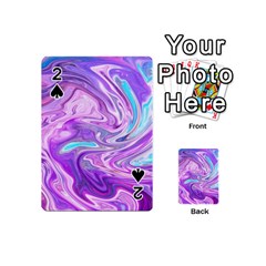 Abstract Art Texture Form Pattern Playing Cards 54 (mini)  by Nexatart