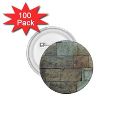 Wall Stone Granite Brick Solid 1 75  Buttons (100 Pack)  by Nexatart