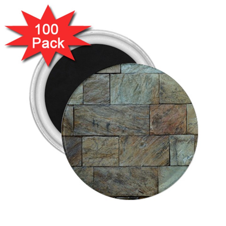 Wall Stone Granite Brick Solid 2.25  Magnets (100 pack) 