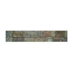 Wall Stone Granite Brick Solid Flano Scarf (mini) by Nexatart