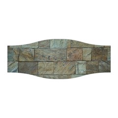 Wall Stone Granite Brick Solid Stretchable Headband by Nexatart