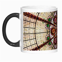 Pattern Round Abstract Geometric Morph Mugs by Nexatart